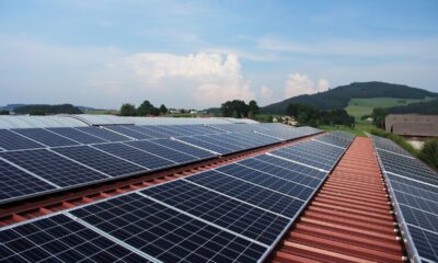 Pannelli solari montati sul tetto